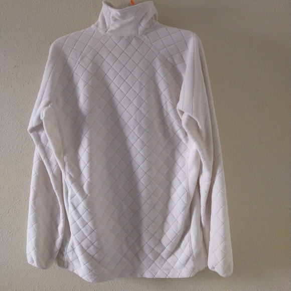 Columbia Quilted Quarter-Zip Pullover Size Medium - Picture 3 of 5